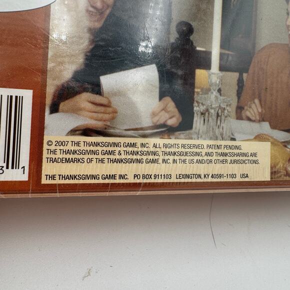 Vintage The Thanksgiving Game, Guess Who is Thankful for What NOS - Picture 6 of 7